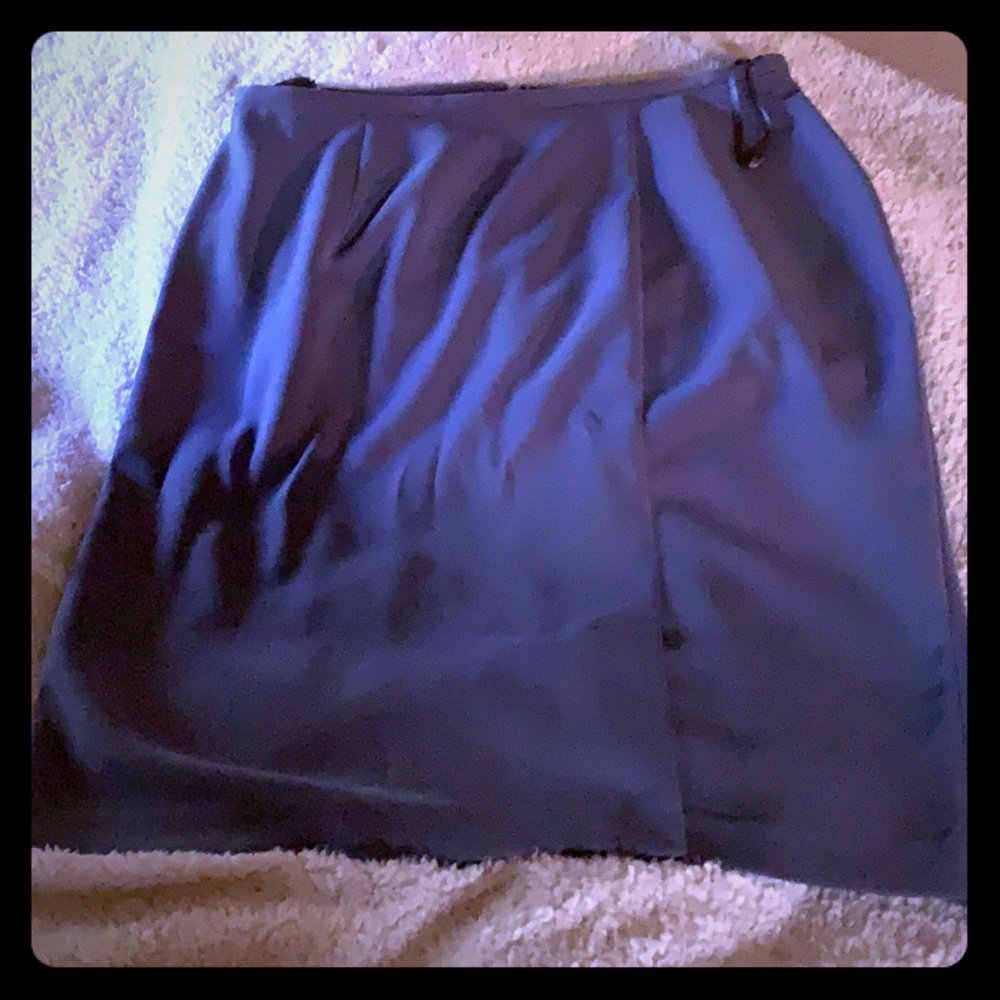 NWT Amanda Smith light grey pencil skirt